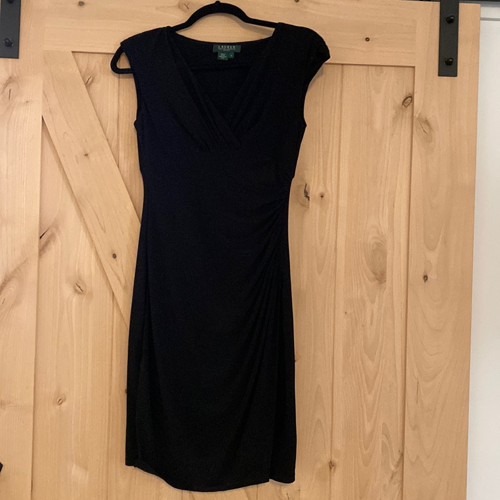 Ralph Lauren black formal dress